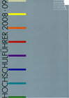 Buchcover Hochschulführer der Fachhochschule Regensburg 2008/09