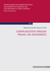 Buchcover Europeanization through private law instruments