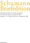 Buchcover Schumann-Briefedition / Schumann-Briefedition II.3