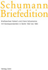 Buchcover Schumann-Briefedition / Schumann-Briefedition II.17