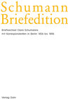 Buchcover Schumann-Briefedition / Schumann-Briefedition II.18