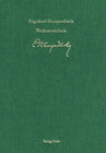 Buchcover Thematisch-systematisches Verzeichnis der musikalischen Werke Engelbert Humperdincks