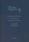 Buchcover Dresdner Hoffeste zur Zeit von Heinrich Schütz