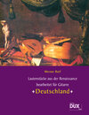 Buchcover Lautenstücke aus der Renaissance: Deutschland