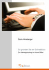 Buchcover So gründen Sie ein Schreibbüro