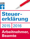 Buchcover Steuererklärung 2015/2016 - Arbeitnehmer, Beamte
