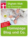 Buchcover Homepage, Blog und Co.