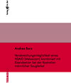 Buchcover Verabreichungsmöglichkeit eines NSAID (Meloxicam) kombiniert mit Eisendextran bei der Kastration männlicher Saugferkel