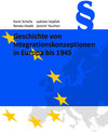 Buchcover Geschichte von Integrationskonzeptionen in Europa bis 1945