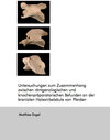 Buchcover Untersuchungen zum Zusammenhang zwischen röntgenologischen und knochenpräparatorischen Befunden an der kranialen Halswir