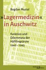 Buchcover »Lagermedizin« in Auschwitz