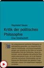 Buchcover Kritik der politischen Philosophie