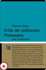 Buchcover Kritik der politischen Philosophie