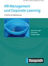 Buchcover HR-Management und Corporate Learning im Zeichen der Digitalisierung