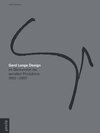 Buchcover Gerd Lange Design