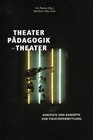 Buchcover Theaterpädagogik am Theater