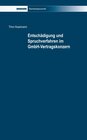 Buchcover Entschädigung und Spruchverfahren im GmbH-Vertragskonzern