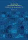 Buchcover Chinesische Zähleinheitswörter, Zahlen und Maßeinheiten