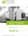 Buchcover 13. Nachwuchswissenschaftlerkonferenz mitteldeutscher Fachhochschulen, Hochschule Zittau/Görlitz, in Görlitz am 19. Apri