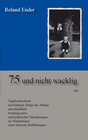 Buchcover 75 und nicht wacklig