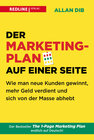 Buchcover Der Marketingplan auf einer Seite