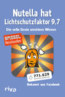 Buchcover Nutella hat Lichtschutzfaktor 9,7