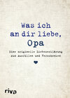 Buchcover Was ich an dir liebe, Opa