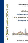 Buchcover Behindertensport: Inklusion - Rehabilitation - Special Olympics - Paralympics