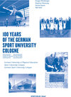 Buchcover 100 Years of the German Sport University Cologne 1920 - 2020