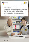Buchcover Leitfaden zur Qualitätssicherung für die sportpsychologische Betreuung im Leistungssport