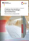 Buchcover Leitfaden Nachhaltiger Sportstättenbau - Kriterien für den Neubau nachhaltiger Sporthallen