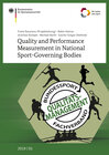 Buchcover Quality and Performance Measurement in National Sport-Governing Bodies