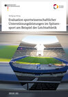 Buchcover Evaluation sportwissenschaftlicher Unterstützungsleistungen im Spitzensport am Beispiel der Leichtathletik