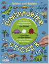 Buchcover Dinosaurier Sticker