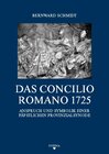 Buchcover Das Concilio Romano 1725