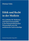 Buchcover Ethik und Recht in der Medizin