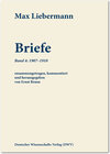 Buchcover Max Liebermann: Briefe / Max Liebermann: Briefe