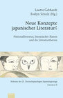 Buchcover Neue Konzepte japanischer Literatur?