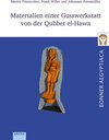 Buchcover Materialien einer Gusswerkstatt von der Qubbet el-Hawa