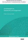 Special Issue 3: Koranexegese in Geschichte und Gegenwart width=