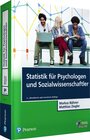 Buchcover Statistik für Psychologen und Sozialwissenschaftler