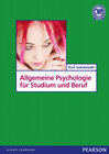 Buchcover Allgemeine Psychologie für Studium und Beruf