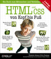 Buchcover HTML und CSS von Kopf bis Fuß