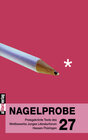 Buchcover Nagelprobe 27