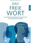 Buchcover Das freie Wort / Allitera Verlag