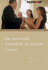 Buchcover Die passende Anekdote zu jedem Anlass