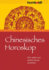 Buchcover Chinesisches Horoskop
