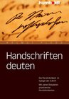 Buchcover Handschriften deuten