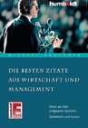 Buchcover Die besten Zitate aus Wirtschaft und Management