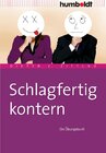 Buchcover Schlagfertig kontern